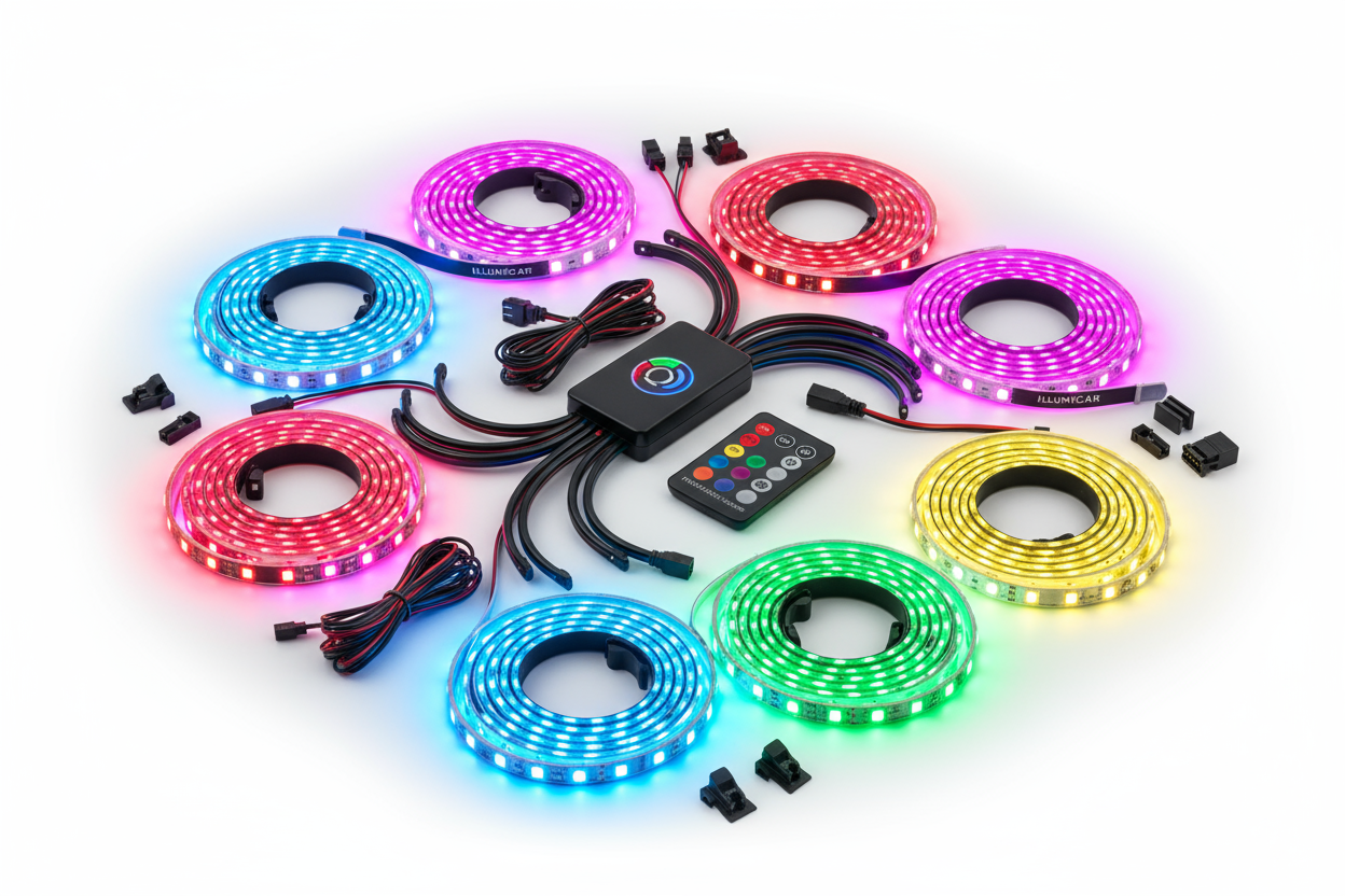 LED light kits and other technology