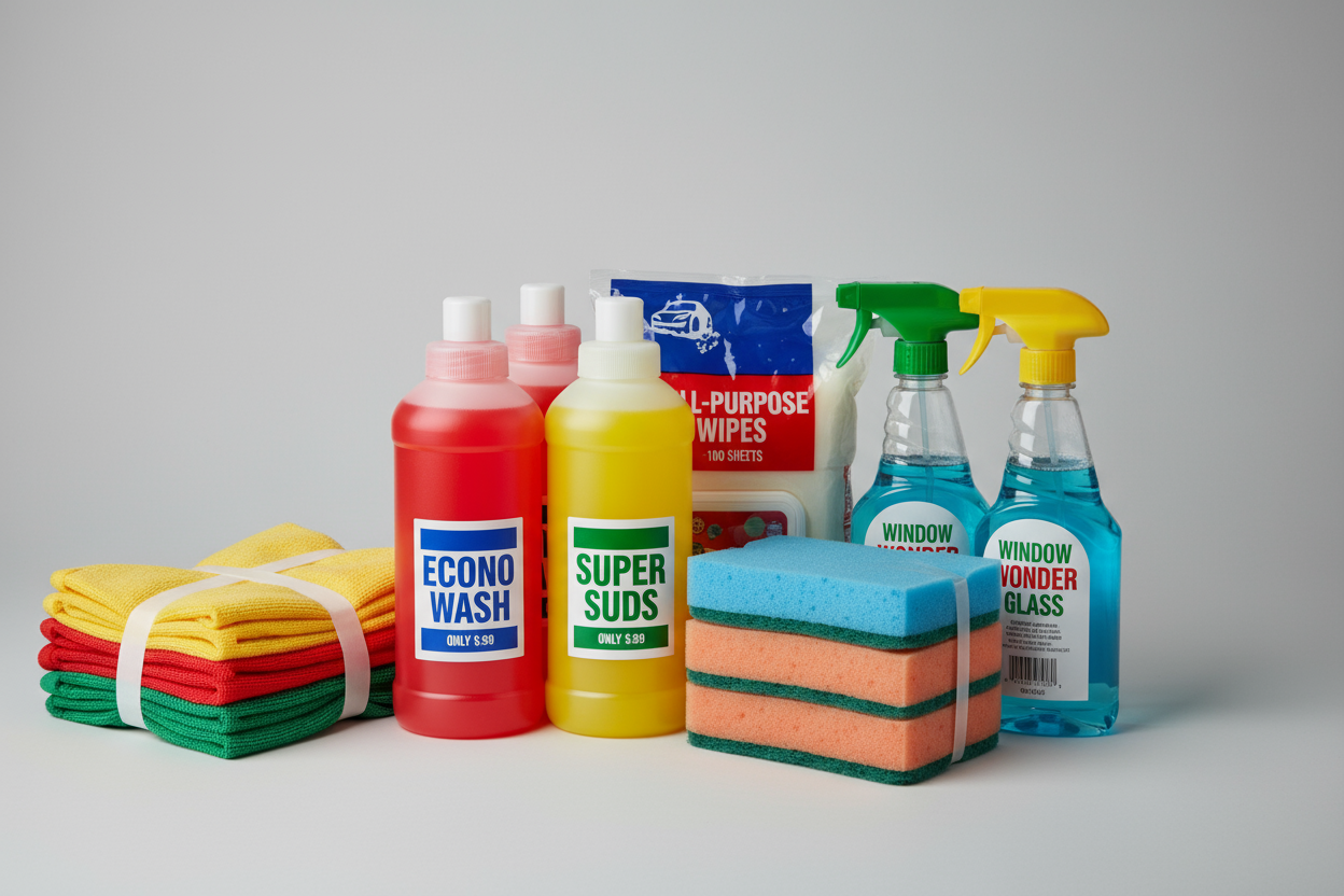 Premium car cleaning products