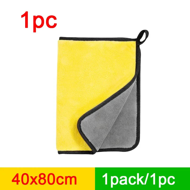 SEAMETAL High-End Microfiber Towel Car Wash Towel Detailing Cleaning Cloth Car Wash Drying Towel Car Absorbent Cleaning Products