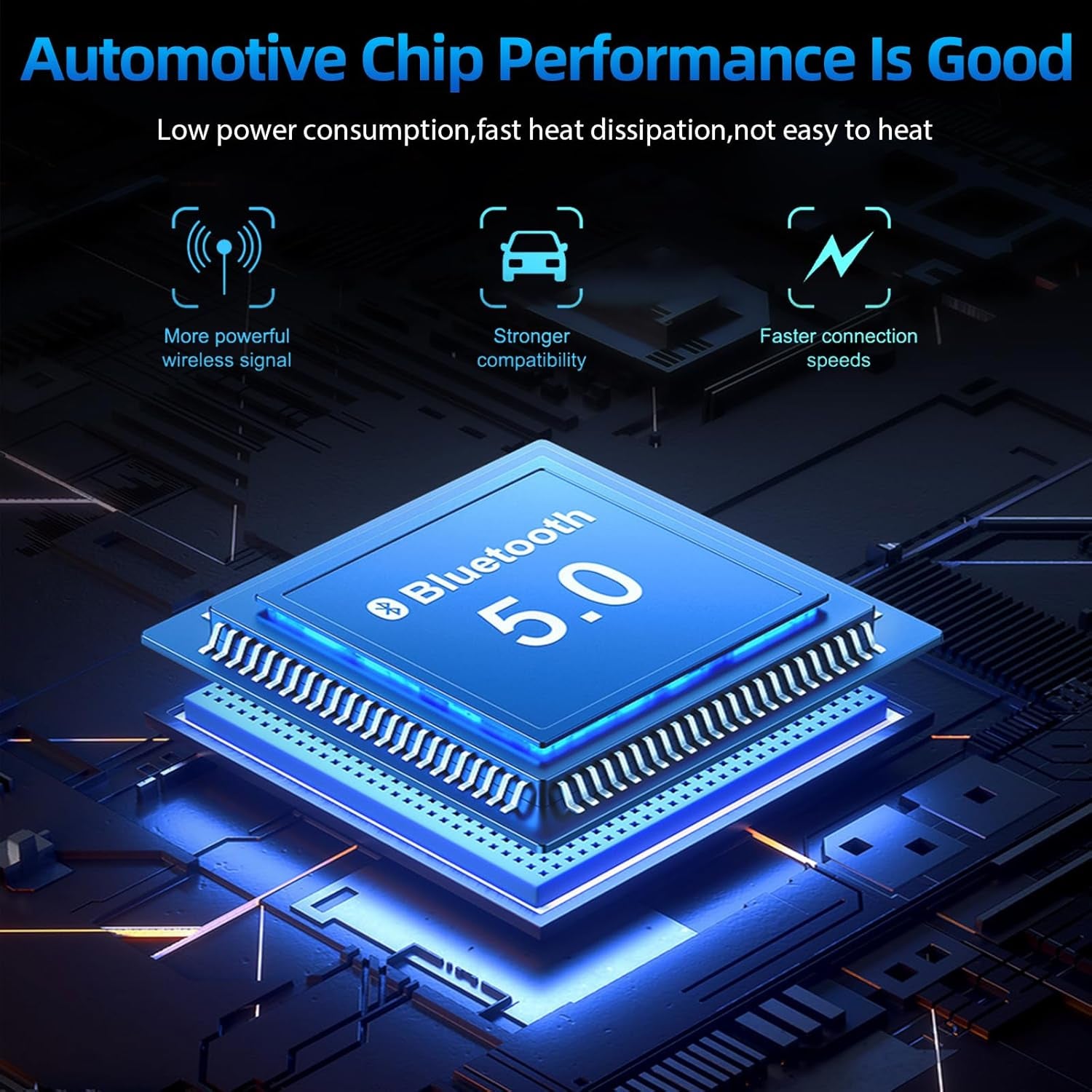 Wireless Carplay Adapter - Upgrade Wired to Wireless, Plug & Play Dongle for Iphone Ios 10+