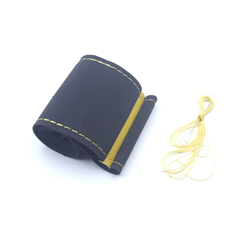 Suede Car Steering Wheel Cover Universal 38CM Car Steering Wheel Cover Leather Nterior Parts Braiding Cover for Steering Wheel