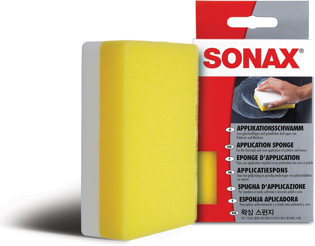 APPLICATION SPONGE (1 Piece) - for the Thorough and Even Application of Polishes, Waxes and Plastic Care Products | Item No. 04173000