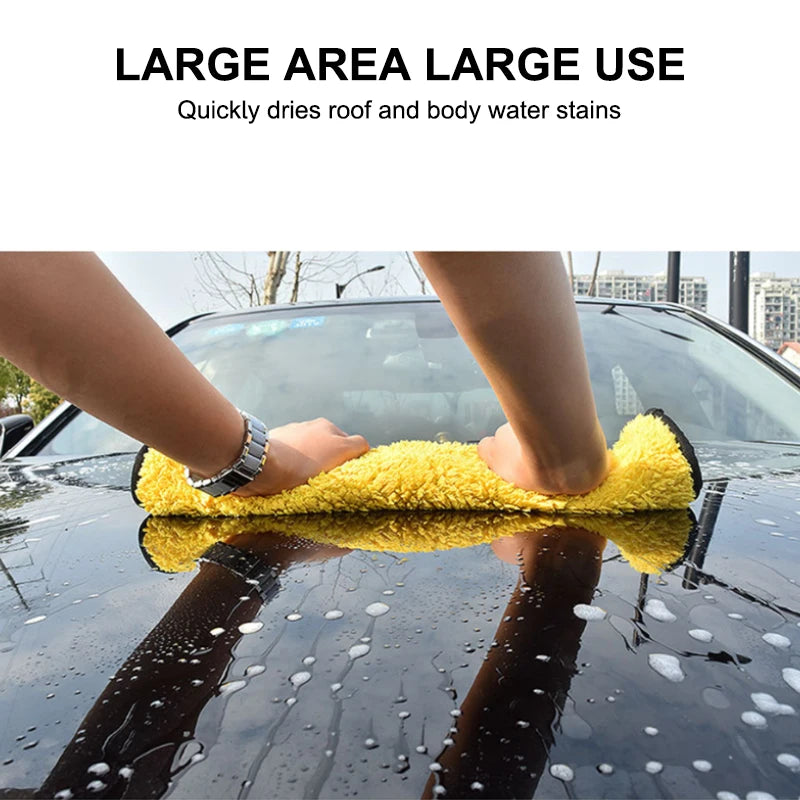 SEAMETAL High-End Microfiber Towel Car Wash Towel Detailing Cleaning Cloth Car Wash Drying Towel Car Absorbent Cleaning Products
