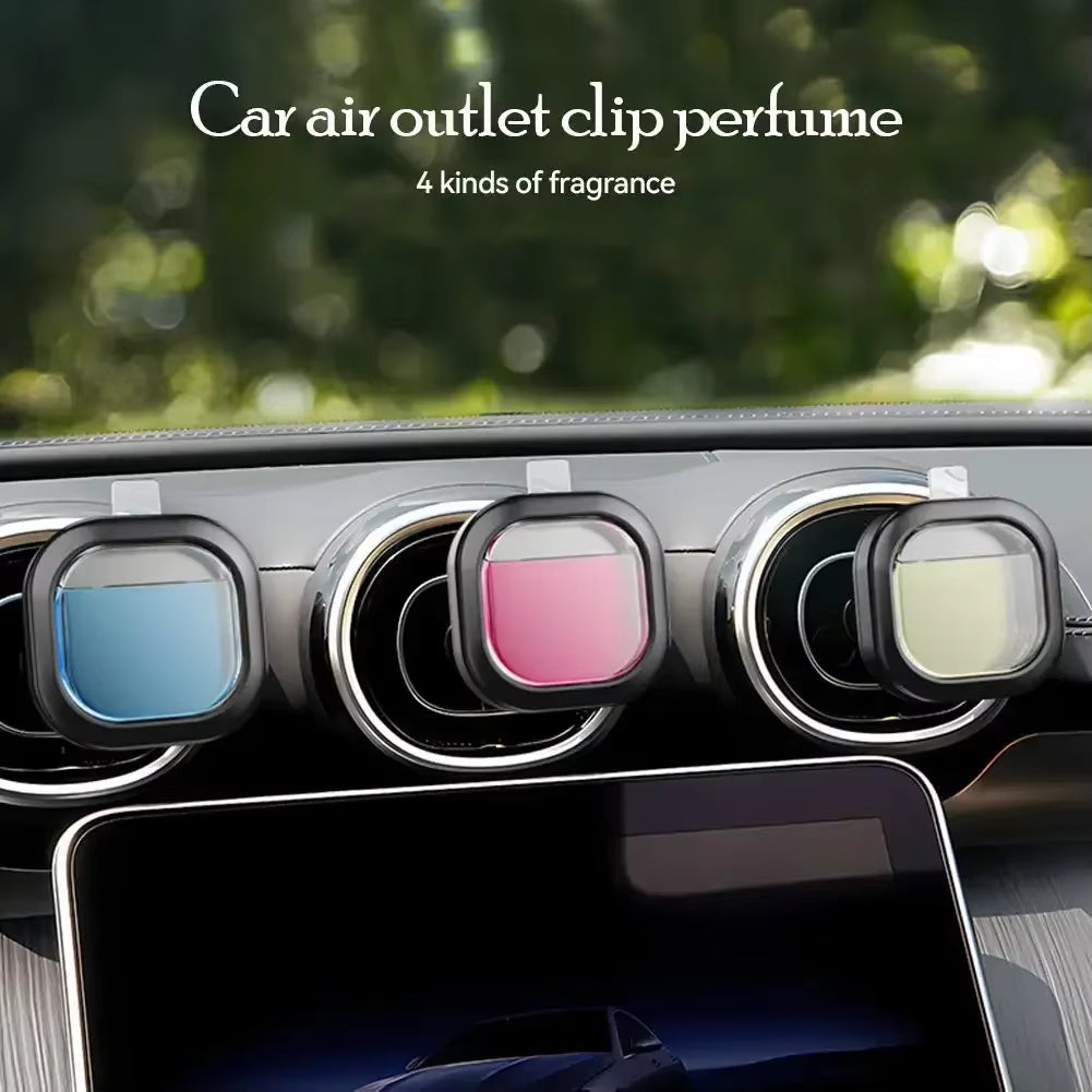 Car Air Fragrance Clips Air Conditioning Outlet Freshener Liquid Aromatherapy Scent Car Decor Car Lasting Freshener