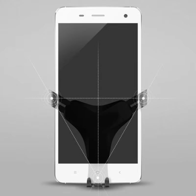 Gravity Car Holder for Phone in Car Air Vent Mount Clip Cell Holder No Magnetic GPS Mobile Phone Holders for Iphone 12 Samsung