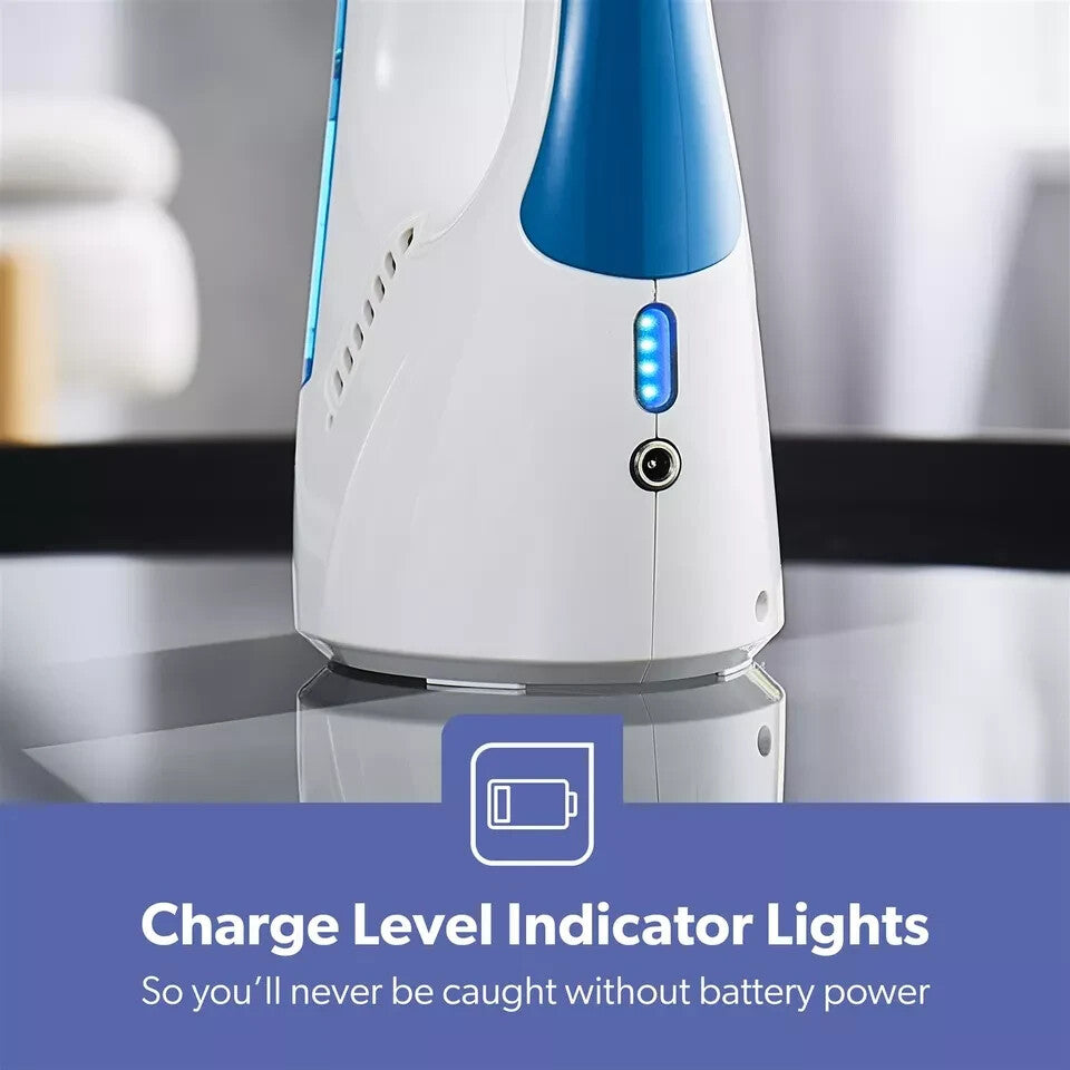 GEEPAS Cordless Window Vac Rechargeable Vacuum Cleaner Compact Electric Cleaner