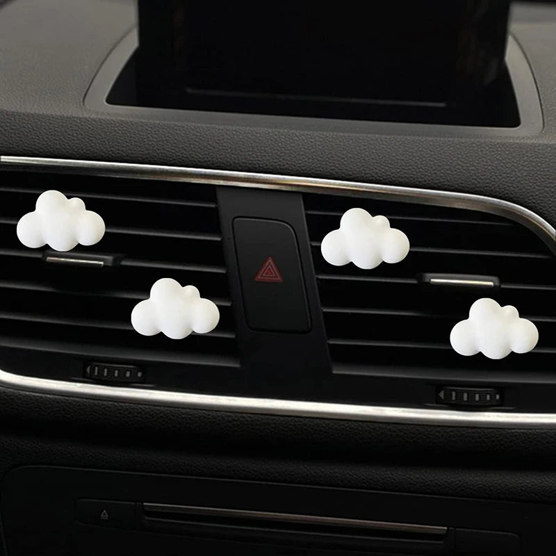 Cute Cloud Car Air Fresheners Vents Clips Cloud Air Vent Clips Car Diffuser Vent Clips Car Interior Decor Charm Car Accessories