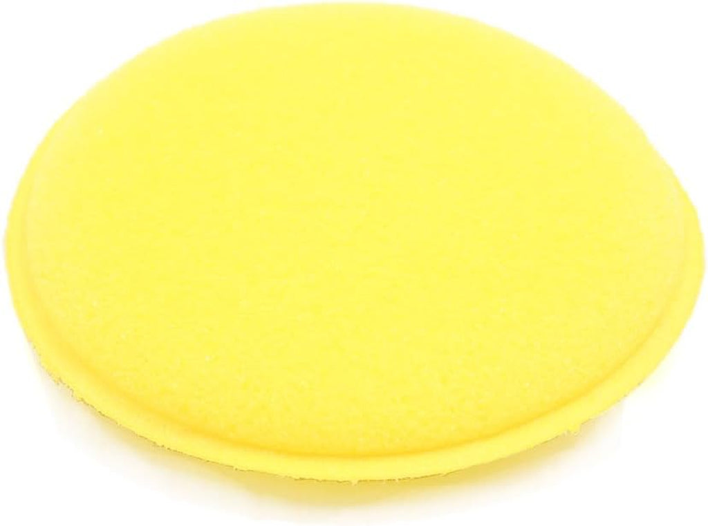 Sourcing Map 12 Pcs Waxing Polish Foam Sponge Wax Applicator Cleaning Detailing Pads for Car