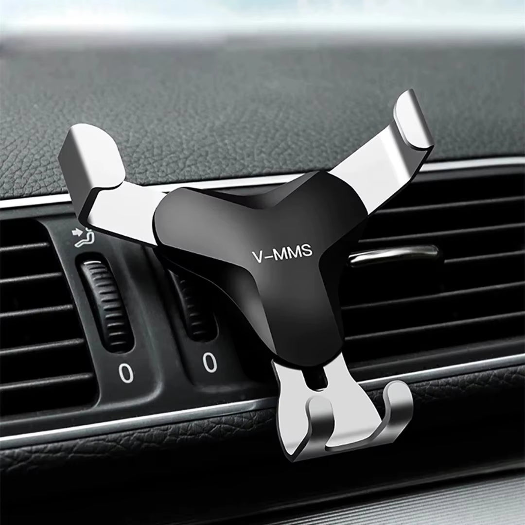 Gravity Car Holder for Phone in Car Air Vent Mount Clip Cell Holder No Magnetic GPS Mobile Phone Holders for Iphone 12 Samsung