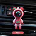 Car Air Outlet Perfume Clips Cartoon Astronaut Car Aromatherapy Ornaments Air Conditioning Aroma Diffuser Clip Car Decoration