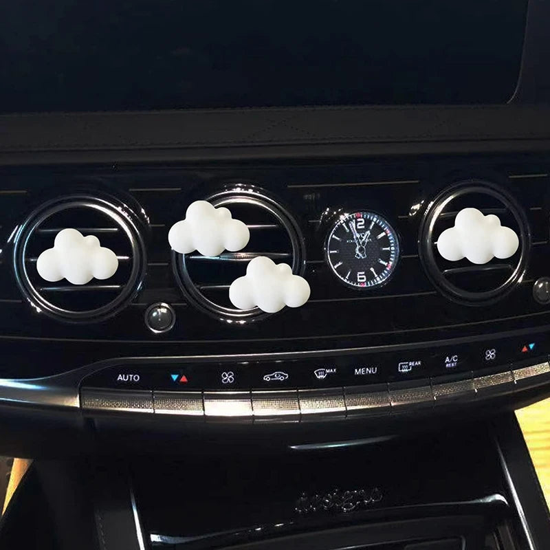 Cute Cloud Car Air Fresheners Vents Clips Cloud Air Vent Clips Car Diffuser Vent Clips Car Interior Decor Charm Car Accessories